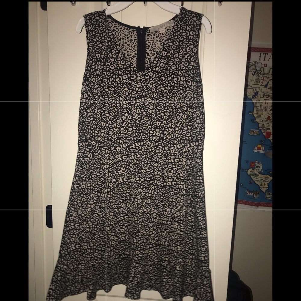 Loft Leopard Dress